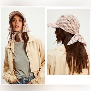 Free People Ellie Brimmed Scarf Hat By